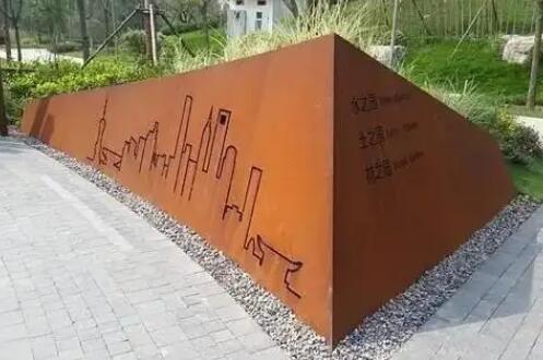兴隆耐候钢挡土墙